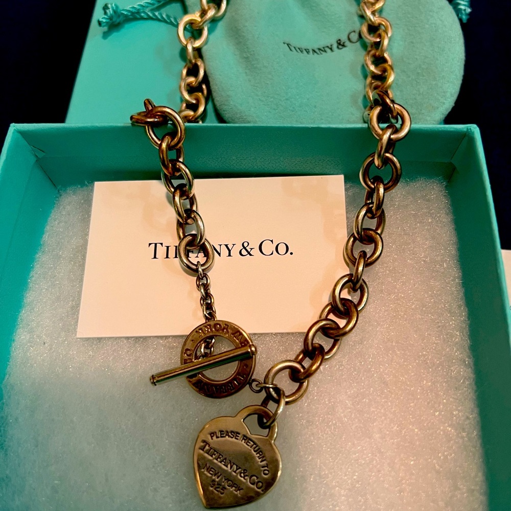 Tiffany co heart tag